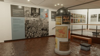 Polen oder Deutschland Ausstellungsansicht