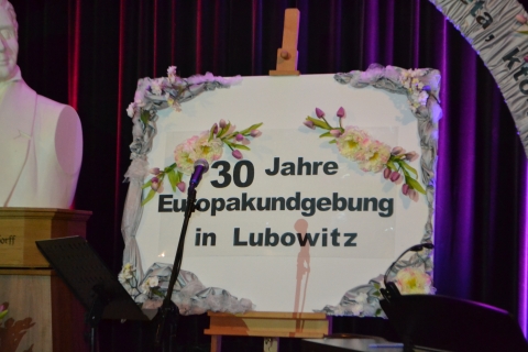 30. Jubiläum der Europakundgebung in Lubowitz!