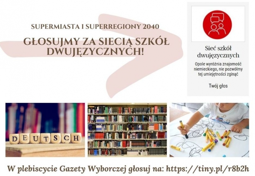 Supermiasta i Superregiony 2040 – głosujmy za siecią szkół dwujęzycznych!