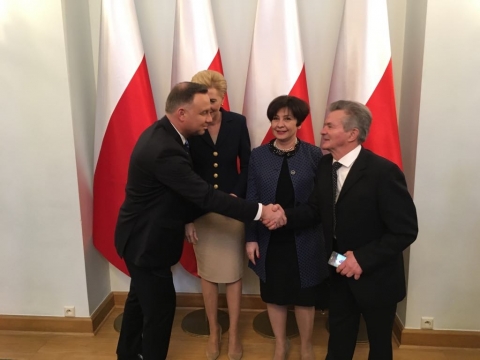 Neujahrstreffen des Präsidenten der PR und seiner Frau mit der in Polen präsenten Religionen und der nationalen und ethnischen Minderheiten