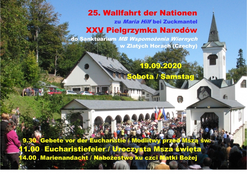 25. Pielgrzymka do Maria Hilf w Zlatych Horach