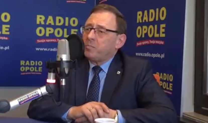 Ryszard Galla na antenie Radia Opole