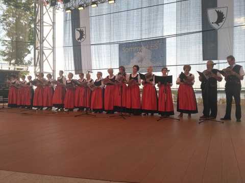 Letni Festiwal Mniejszości Niemieckiej Warmii i Mazur, Amfiteatr w Ostr&oacute;dzie