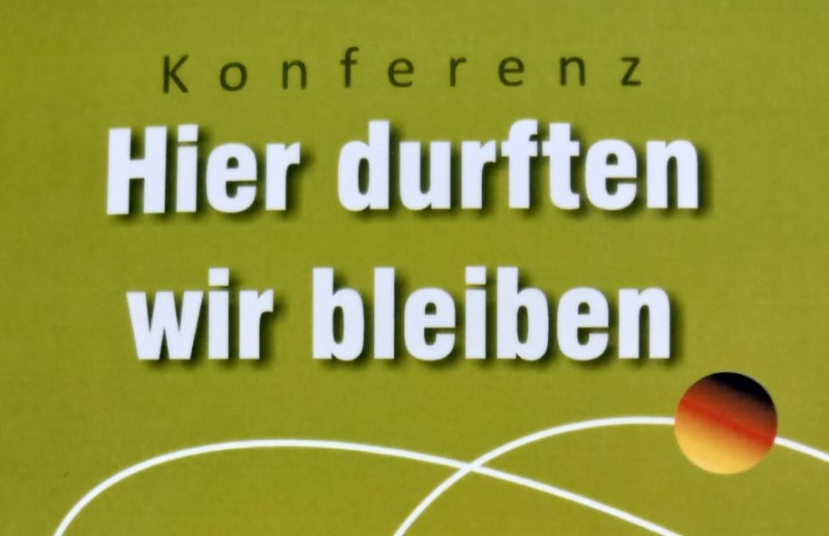 &quot;Hier durften wir bleiben / Tutaj możecie sobie mieszkać&quot; – publikacja pokonferencyjna