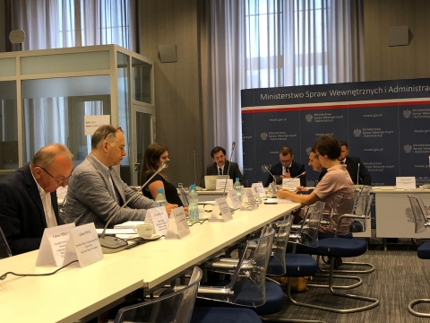 LXVII posiedzenie Komisji Wsp&oacute;lnej Rządu i Mniejszości w Warszawie