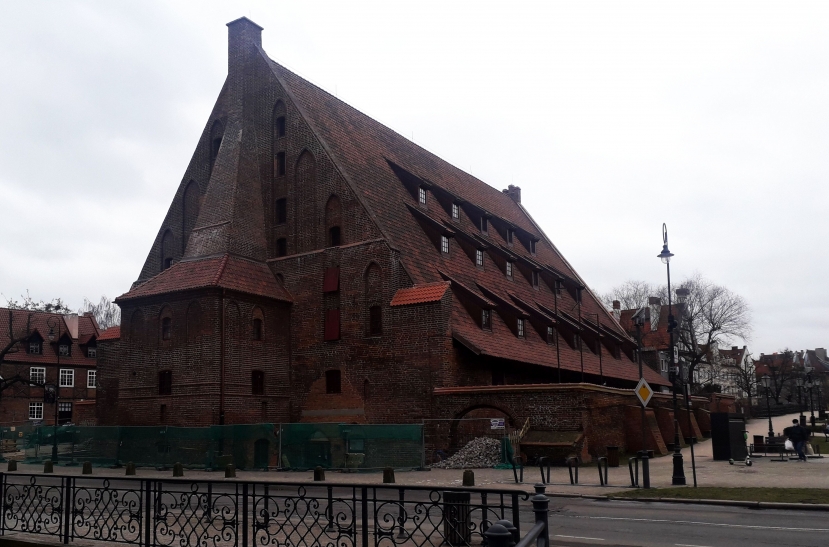 Große Mühle, neuer Sitz des Bernsteinmuseums / Wielki Młyn, nowa siedziba Muzeum Bursztynu. Foto: Krzysztof Jachimowicz 