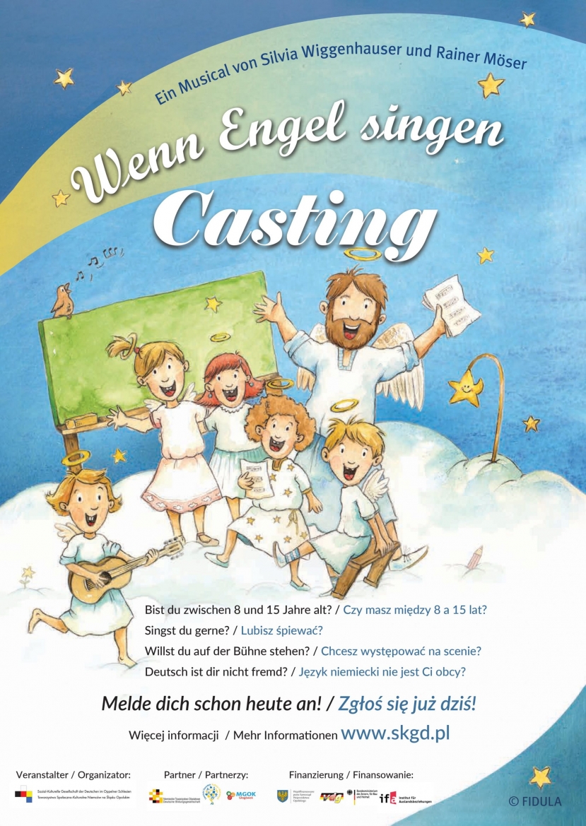 EIN CASTING FÜR EIN MUSICAL “WENN ENGEL SINGEN”