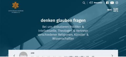 Brief aus der Katholischen Akademie in Berlin zum Pfingsten