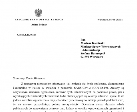 Sytuacja mniejszości w warunkach pandemii koronawirusa