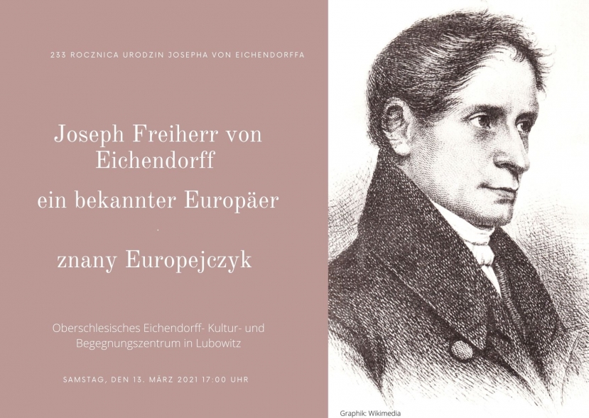 Joseph Freiherr von Eichendorff - znany Europejczyk