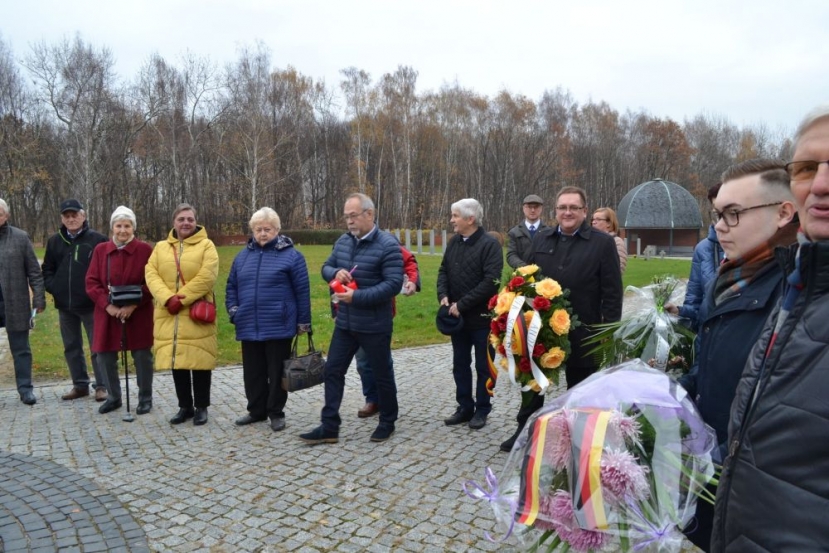 Volkstrauertag in Siemianowitz / Dzień Żałoby Narodowej w Siemianowicach Śląskich. Foto: Eugeniusz Nagel