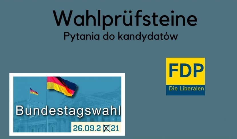 Pytania do kandydatów w wyborach do Bundestagu: FDP