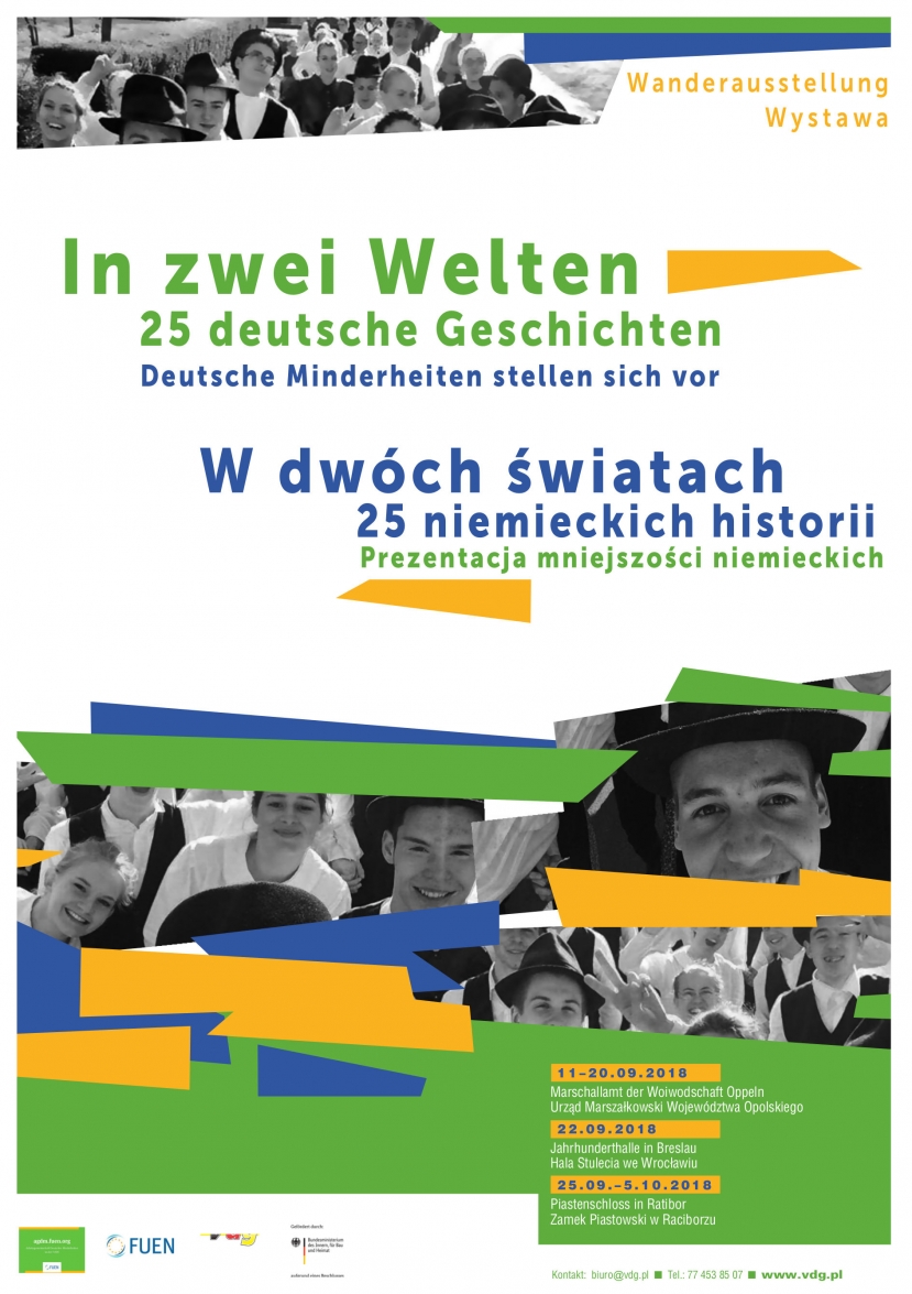 Wystawa &quot;W dwóch światach - 25 niemieckich historii&quot;