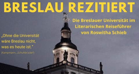 „Breslau rezitiert“ - Literarisches Reiseführer Breslau (Online-Lesung)