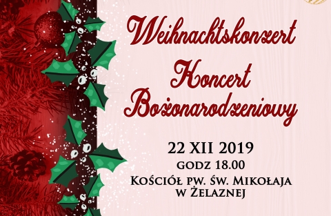 Weihnachtskonzert in Zelazno
