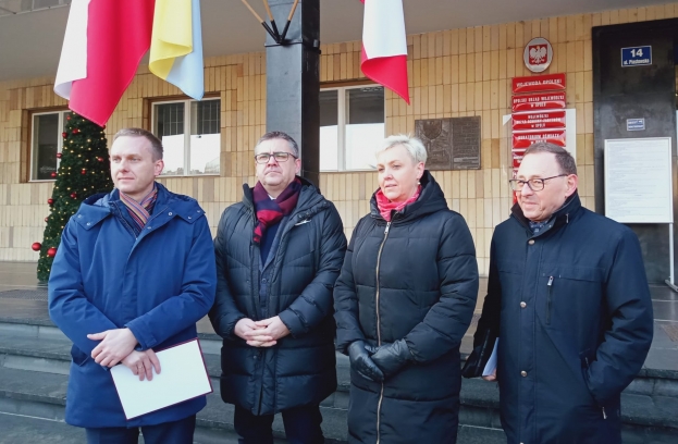 Łukasz Jastrzembski, Waldemar Gaida, Edyta Gola, Ryszard Galla. Foto: VdG