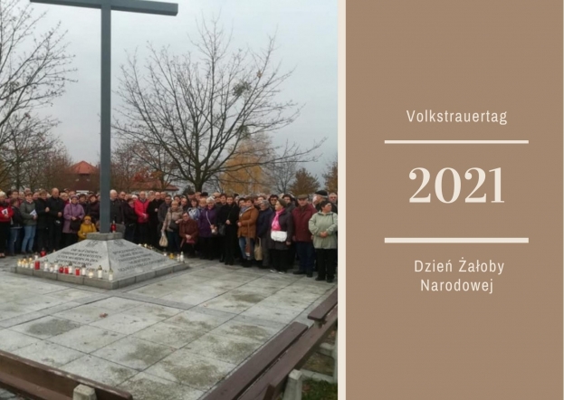 Gedenken an die Opfer auf dem Friedhof in Groß Nädlitz, 2019 / Upamiętnienie ofiar na cmentarzu w Nadolicach Wielkich, 2019. Foto: VdG 