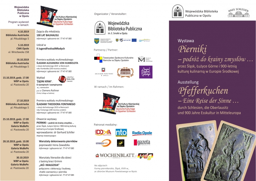 Zaproszenie na wystawę-Biblioteka Austriacka w Opolu, WBP